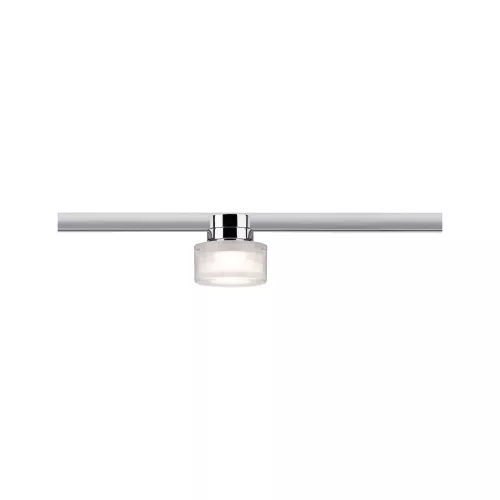 URail Schienenstrahler Topa Dot Einzelstrahler 350 lm 4,9 W 2700 K dimmbar 230 V Chrom, Klar