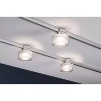 ,URail Spot sur rail Topa Dot Spot individuel 350lm 4,,9W 2700K gradable 230V Chrome,, Clair,,, - système d'accrochage et décoration - détail 5