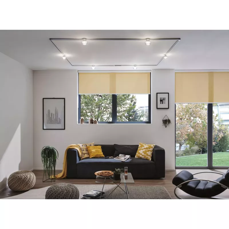 ,URail Track spotlight Topa Dot Individual spotlight 350lm 4,,9W 4000K dimmable 230V Chrome,, Clear,,, PAULMANN 17 - Cimaise Tab