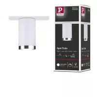 URail Spot sur rail Tube Spot individuel GU10 max. 10W gradable 230V Blanc signal - système d'accrochage et décoration - détail 11
