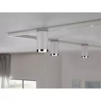 ,URail Spot sur rail Tube Spot individuel GU10 max. 10W gradable 230V Blanc,,, - système d'accrochage et décoration - détail 6