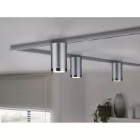 ,URail Spot sur rail Tube Spot individuel GU10 max. 10W gradable 230V Chrome mat,,, - système d'accrochage et décoration - détail 7