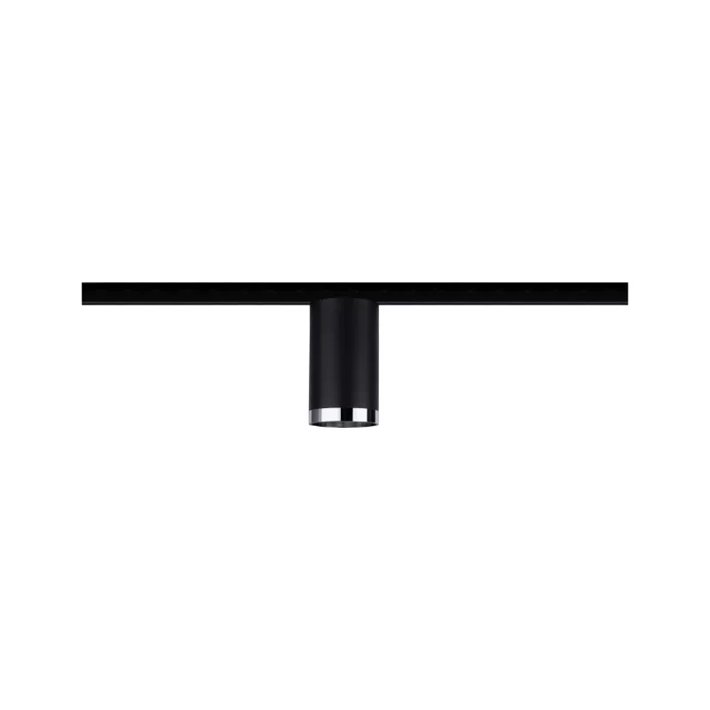 ,URail Spot sur rail Tube Spot individuel GU10 max. 10W gradable 230V Noir mat,,,