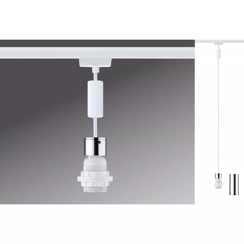 URail Suspension 2Easy E27 max. 20W gradable 230V Blanc signal