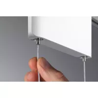URail Suspension 3-Step-Dim Alejandro 800lm 10W 3000K gradable 230V Blanc signal - système d'accrochage et décoration - détail 9