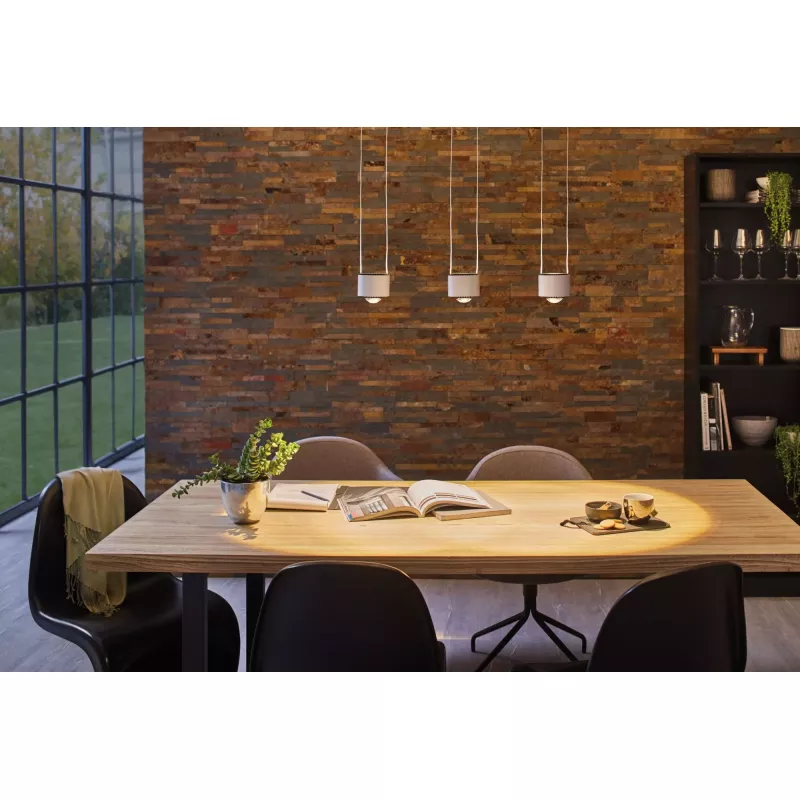,URail Suspension Aldan 820lm / 0lm 8,,5W / 4,,5W 2700K gradable 230V Chrome mat,,,