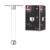,URail Suspension Aldan 820lm / 0lm 8,,5W / 4,,5W 2700K gradable 230V Chrome mat,,, - système d'accrochage et décoration - détail 9