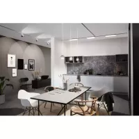 ,URail Suspension Capsule II 439lm 6,,3W 2700K gradable 230V Chrome mat,,, - système d'accrochage et décoration - détail 4