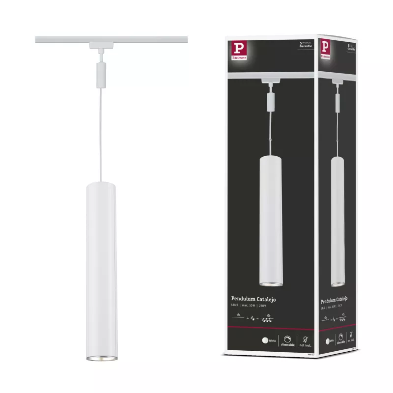 ,URail Suspension Catalejo GU10 max. 10W gradable 230V Blanc,,,