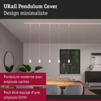 URail Suspension Cover GU10 max. 10W gradable 230V Blanc signal - système d'accrochage et décoration - détail 5