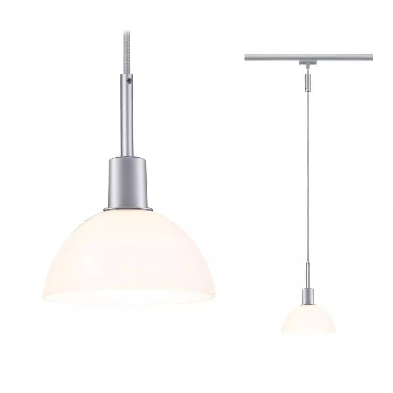 ,URail Pendant Lamp Sarrasani E14 max. 20W dimmable 230V Matt chrome,,,
