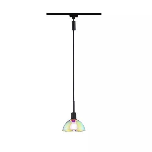 ,URail Suspension Sarrasani E14 max. 20W gradable 230V Noir mat,, Dichroïque,