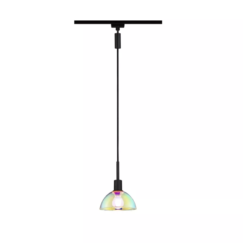 ,URail Pendant Lamp Sarrasani E14 max. 20W dimmable 230V Matt black,, Dichroic, - système d'accrochage et décoration