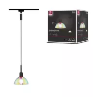,URail Pendelleuchte Sarrasani E14 max. 20W dimmbar 230V Matt schwarz,, Dichroisch, - système d'accrochage et décoration - détail 6