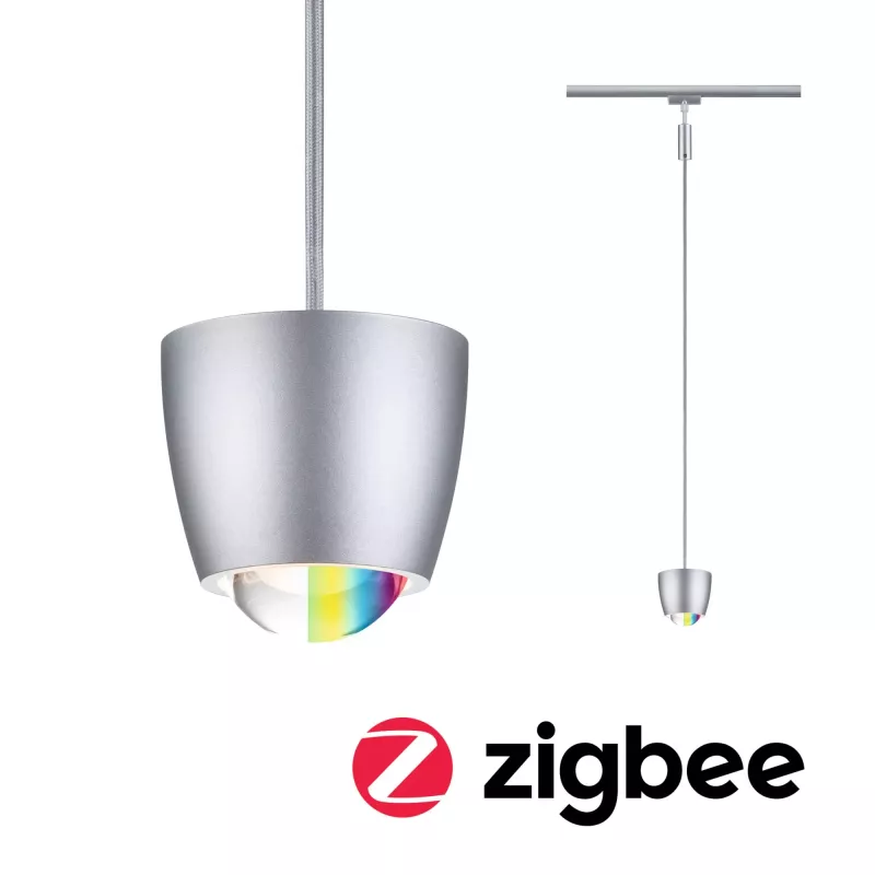 ,URail Suspension Smart Home Zigbee 3.0 Tyros RGBW 200lm 4,,5W RGBW+ gradable 230V, PAULMANN 26 - Cimaise Tableau 