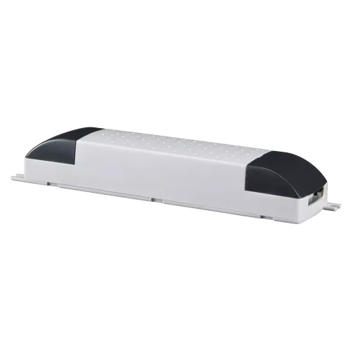 Transformador electrónico VDE Profi, máx. 35-105 W, 230/12 V, 105 VA, color gris.