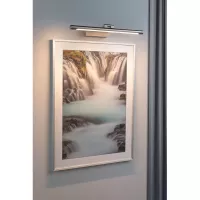 Mingo LED Picture Light 3000K 510lm 230V 9.5W Brushed Aluminum - système d'accrochage et décoration - détail 6
