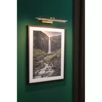 ,Éclairage de tableau LED Mingo 3000K 510lm 230V 9,,5W Laiton patiné, - système d'accrochage et décoration - détail 6