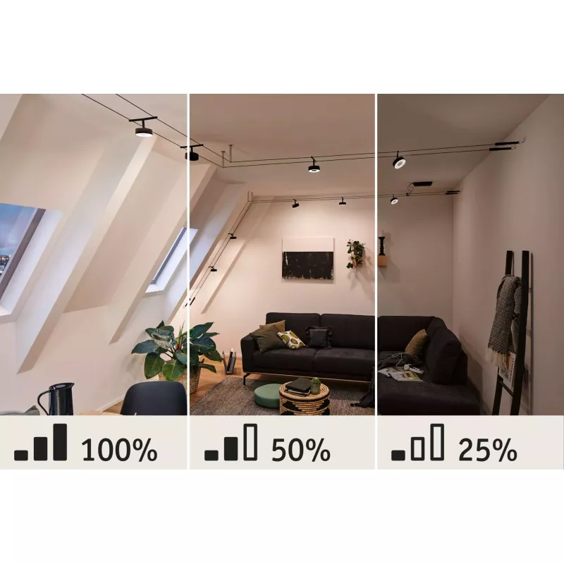 CorDuo Système sur câbles 3-Step-Dim Variateur à 3 niveaux Blanc