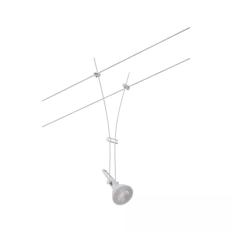 Sistema de cables CorDuo Comet Spot, GU5.3 individual, máx. 50 W, regulable, 12 V