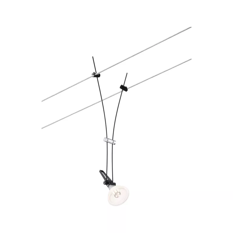 CorDuo Système sur câbles Comet Spot individuel GU5,3 max. 50W gradable 12V