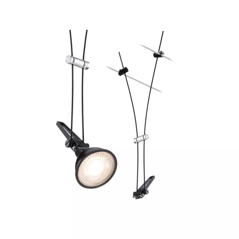 CorDuo Système sur câbles Comet Spot individuel GU5,3 max. 50W gradable 12V
