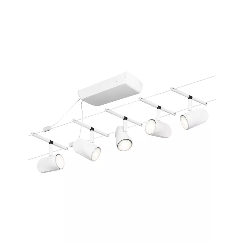 Kit básico del sistema de cables CorDuo Cup GU5.3 máx. 5x10W 230/12V