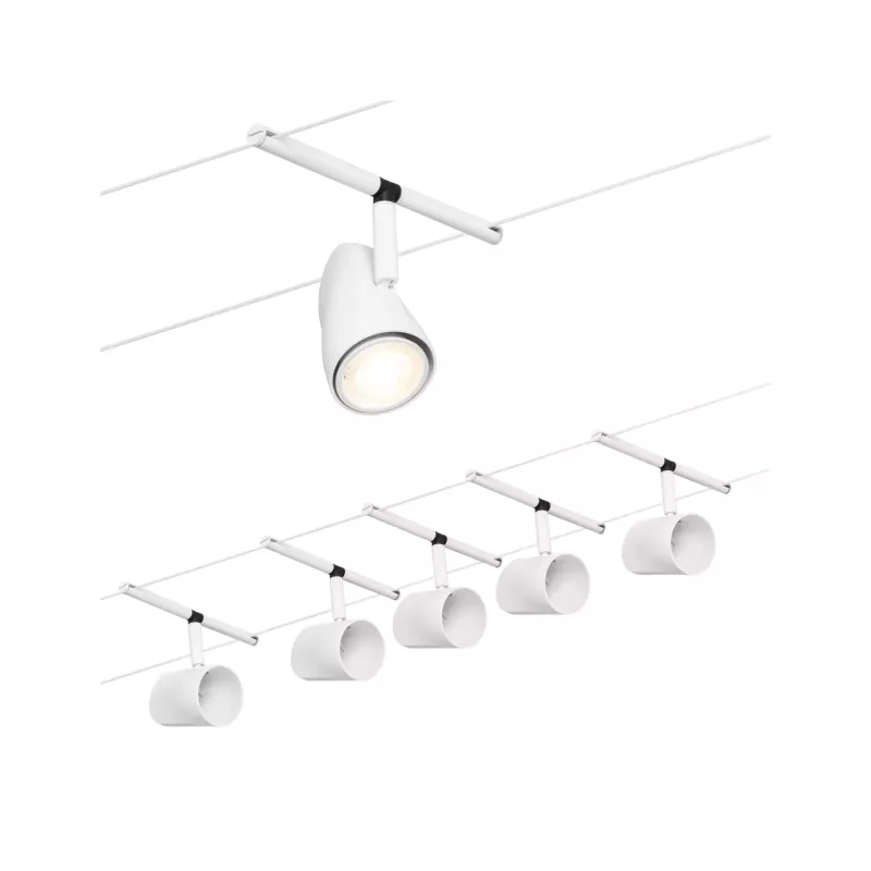 CorDuo Cup Cable System Basic Kit GU5.3 max. 5x10W 230/12V