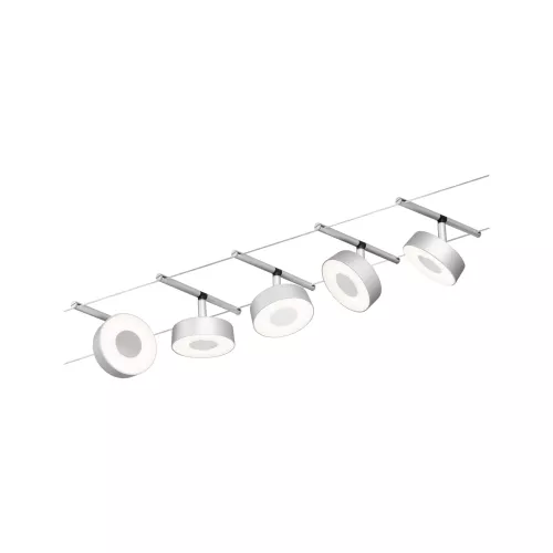 Kit básico de sistema de cable circular LED CorDuo 5x180lm 5x5W 3000K 230/12V