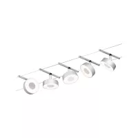 Kit básico de sistema de cable circular LED CorDuo 5x180lm 5x5W 3000K 230/12V - système d'accrochage et décoration - détail 1
