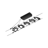 CorDuo Système sur câbles LED MacLED Kit de base 5x250lm 5x4,5W 3000K 230/12V - système d'accrochage et décoration - détail 22