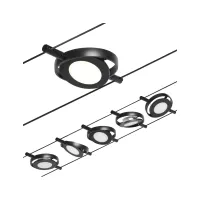 Kit base para sistema de cable LED CorDuo RoundMac 5x200lm 5x4,5W 3000K 230/12V - système d'accrochage et décoration - détail 24