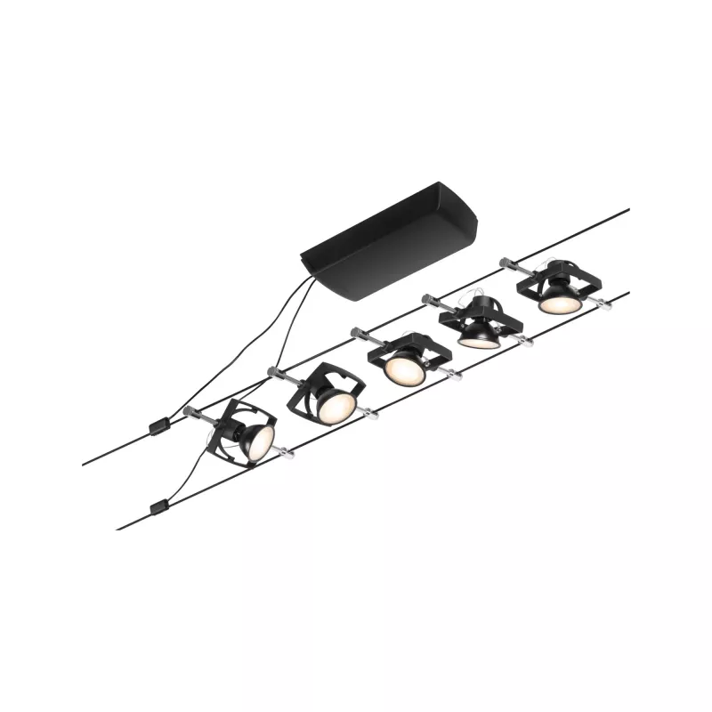 CorDuo Système sur câbles Mac II Kit de base GU5,3 max. 5x10W 230/12V