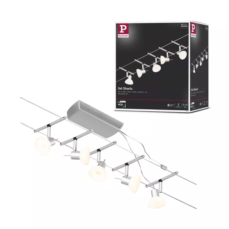 CorDuo Sheela Cable System Basic Kit GU5.3 max. 5x10W 230/12V