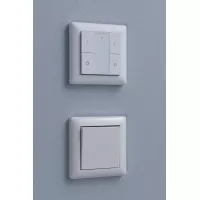 Smart-Home-Wandschalter Zigbee 3.0 Ein/Aus/Dimmen, Weiß - système d'accrochage et décoration - détail 7