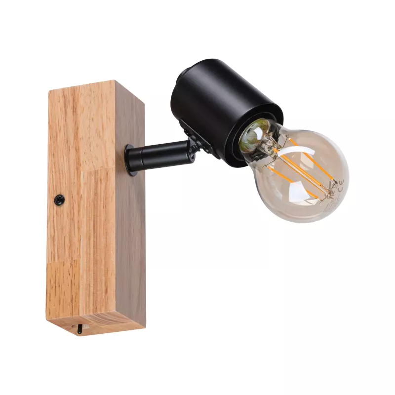 Foco LED Arvid E27 230V máx. 20W regulable Negro
