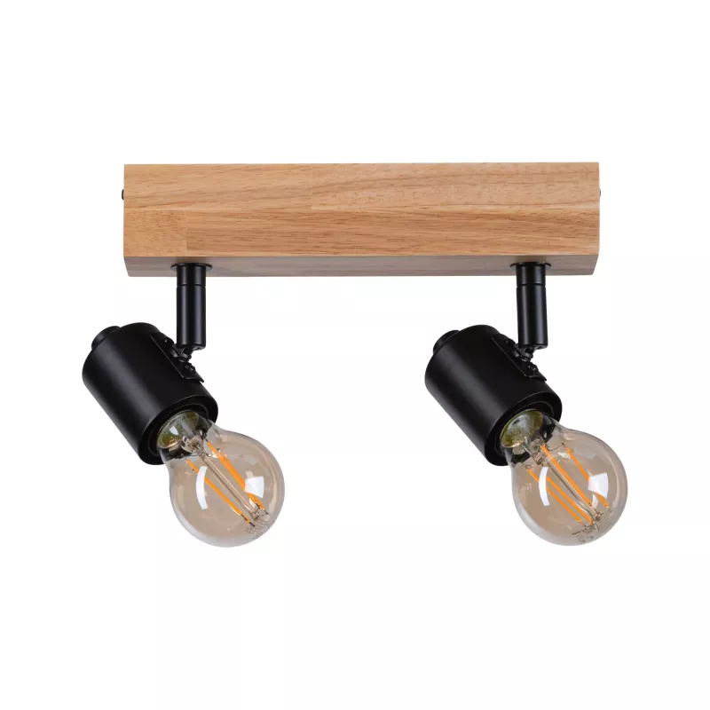 LED Strahler Arvid E27, max. 230 V, 2 x 20 W, dimmbar, Schwarz