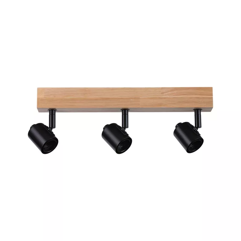 Foco LED Arvid E27 230V máx. 3x20W regulable Negro - système d'accrochage et décoration