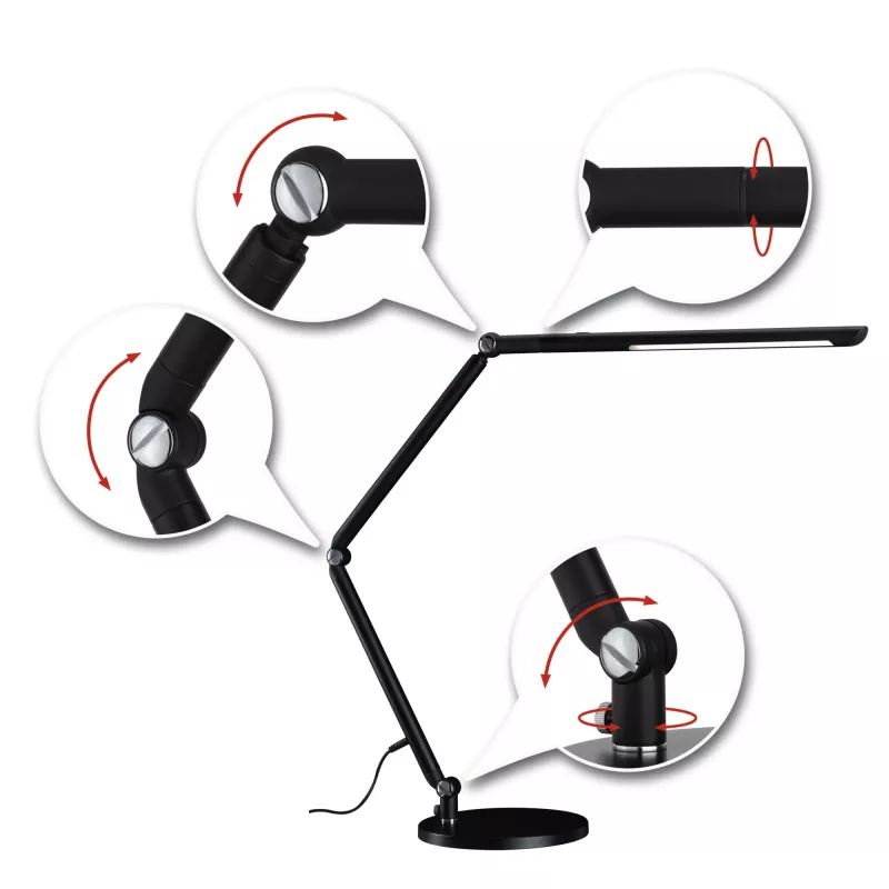 LED desk lamp 3-Step-Dim FlexBar White Switch 700lm