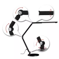 LED desk lamp 3-Step-Dim FlexBar White Switch 700lm - système d'accrochage et décoration - détail 21
