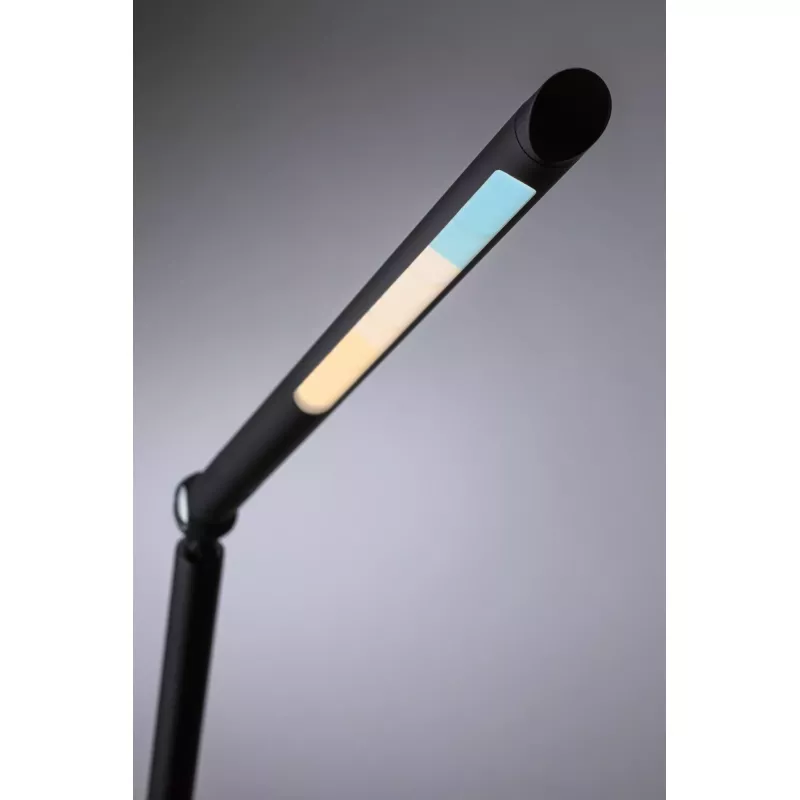 Lámpara de escritorio LED con regulador de intensidad de 3 niveles, interruptor FlexBar blanco, 700 lm.
