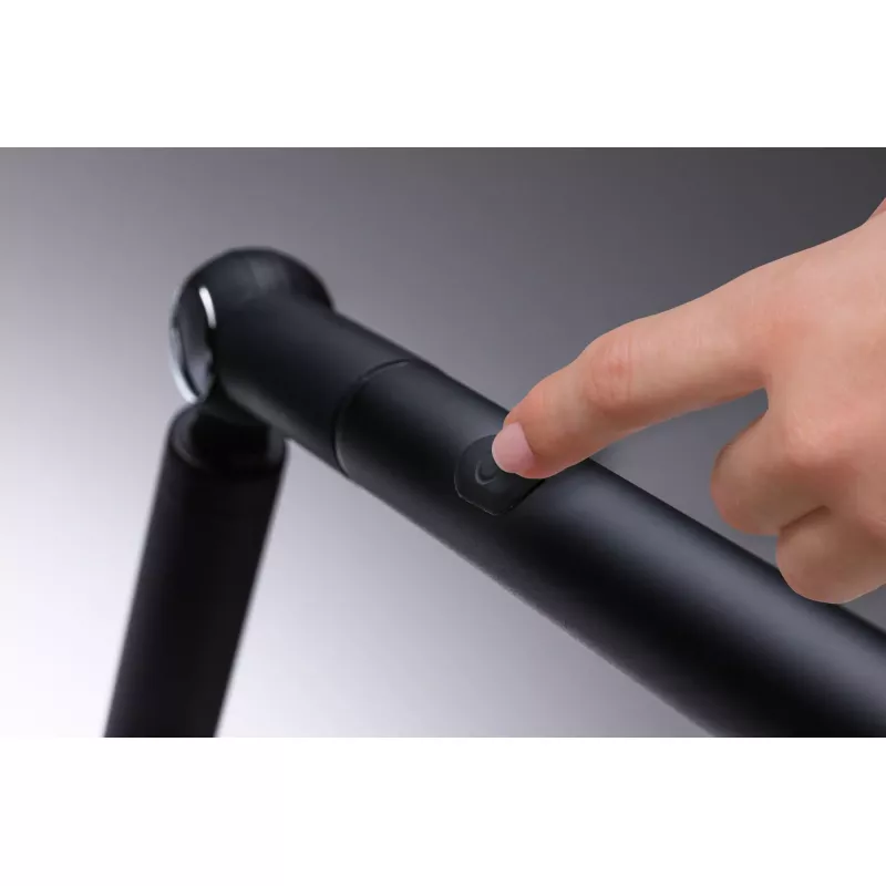 Lámpara de escritorio LED con regulador de intensidad de 3 niveles, interruptor FlexBar blanco, 700 lm.