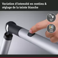LED desk lamp 3-Step-Dim FlexBar White Switch 700lm - système d'accrochage et décoration - détail 35