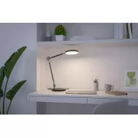 Lámpara de escritorio LED Numis QI blanca con interruptor, 1000 lm - système d'accrochage et décoration - détail 12