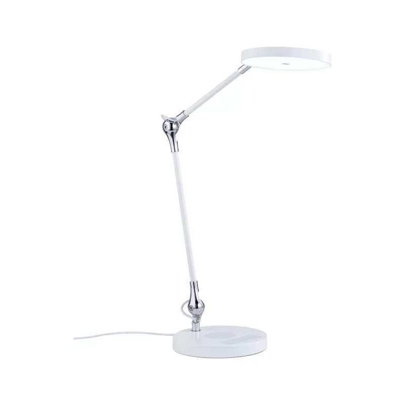 Numis QI White Switch LED Schreibtischlampe 1000lm