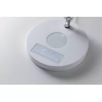 Lámpara de escritorio LED Numis QI blanca con interruptor, 1000 lm - système d'accrochage et décoration - détail 34