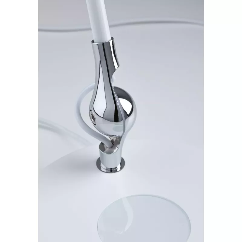 Numis QI White Switch LED Schreibtischlampe 1000lm