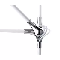Lámpara de escritorio LED Numis QI blanca con interruptor, 1000 lm - système d'accrochage et décoration - détail 40