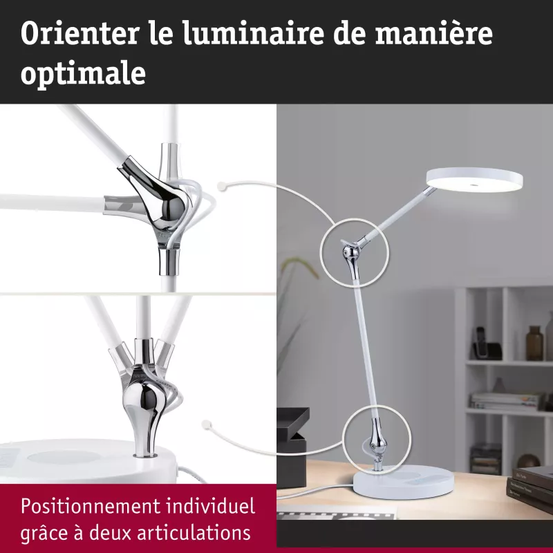 Lampe de bureau LED Numis White Switch 1000lm