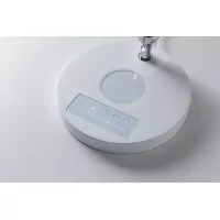 Lámpara de escritorio LED Numis blanca con interruptor, 1000 lm - système d'accrochage et décoration - détail 20